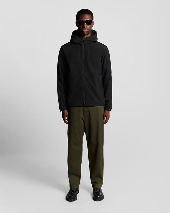 Lyle & Scott Technical Stretch Softshell-jack - Zwart - Image 2