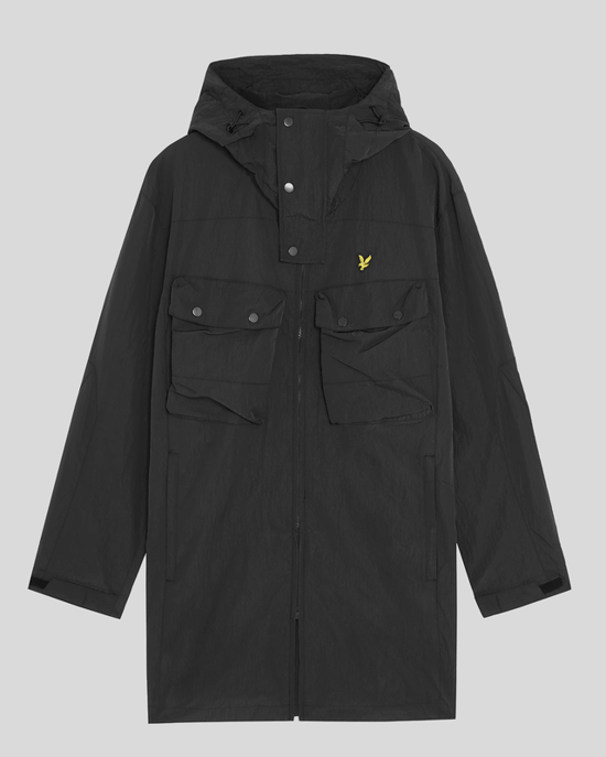 Lyle & Scott Waterafstotende Guard Parka - Zwart - Image 5