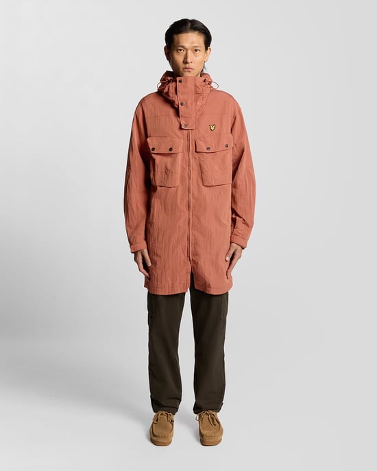 Lyle & Scott Waterdichte Guard Parka - Rood - Image 2