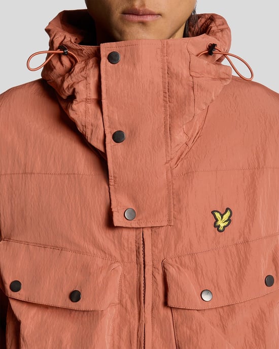 Lyle & Scott Waterdichte Guard Parka - Rood - Image 3