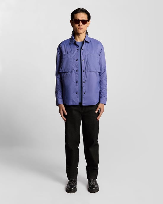 Lyle & Scott Vattenavvisande Isolerad Överjacka - Blå - Image 2