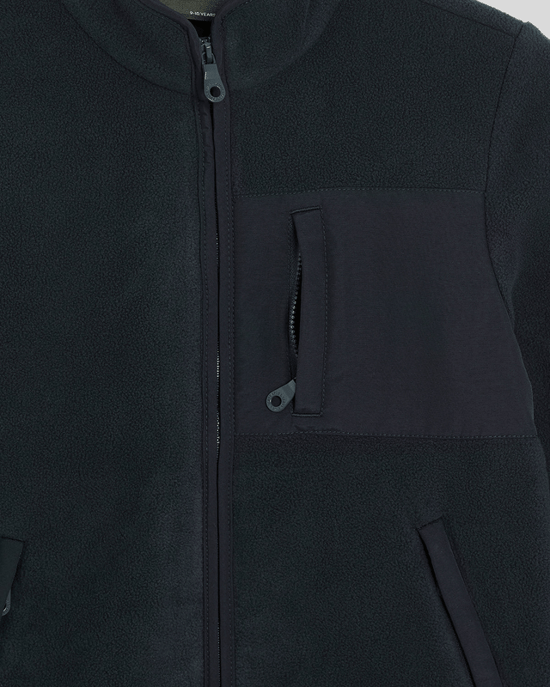 Lyle & Scott jongens nylon fleece jack - marineblauw - Image 3
