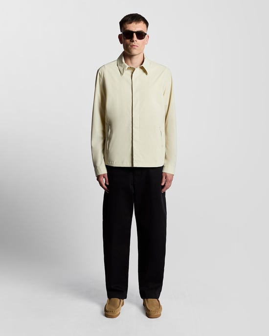 Lyle & Scott Water Resistant Nylon Overshirt - Grey - Image 2