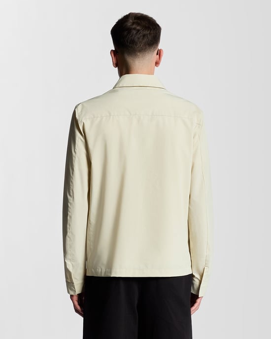 Lyle & Scott Water Resistant Nylon Overshirt - Grey - Image 4