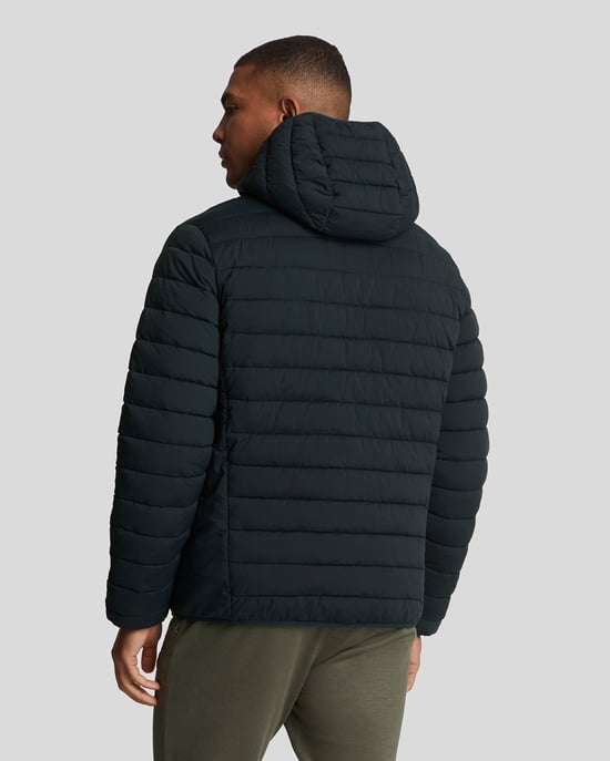 Lyle & Scott Sports lichtgewicht pufferjack - marineblauw - Image 3