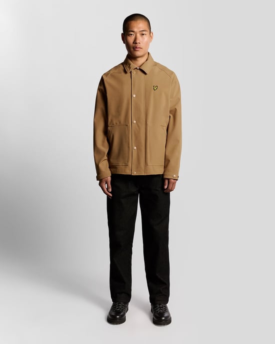 Lyle & Scott Softshell Arbetsjacka - Brun - Image 2