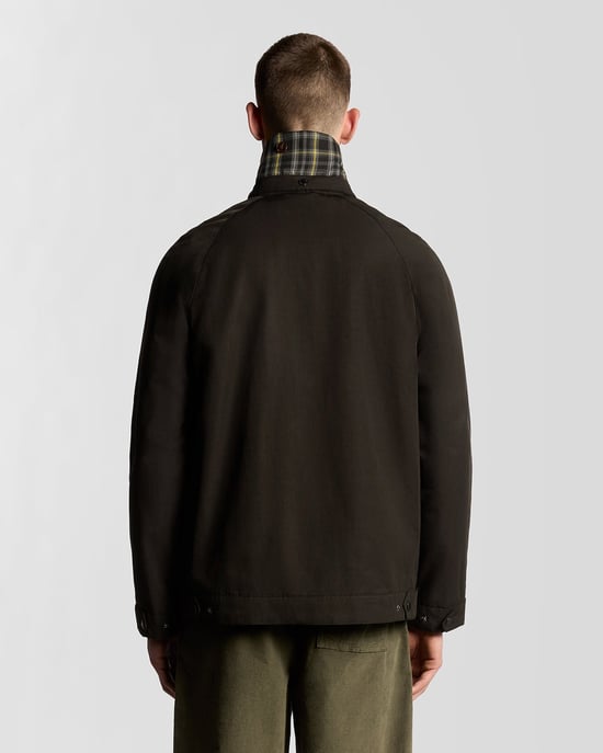 Lyle & Scott Tartan gevoerde jachtjas - zwart - Image 4