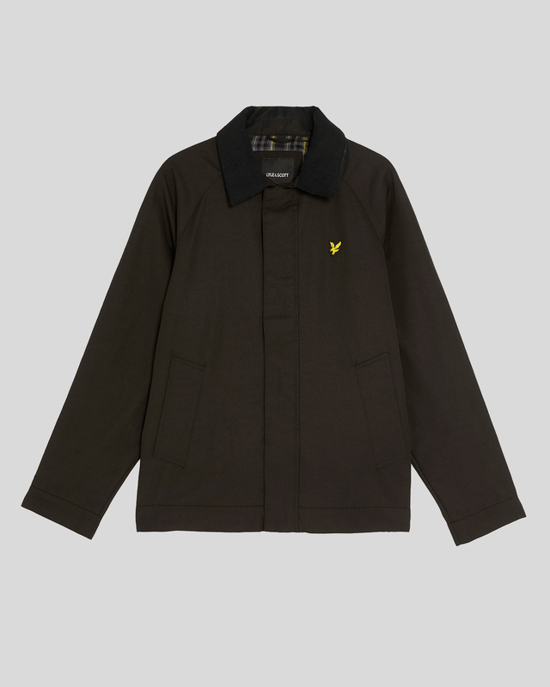 Lyle & Scott Tartan gevoerde jachtjas - zwart - Image 5