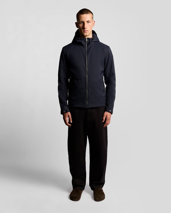 Lyle & Scott Waterafstotend Geïsoleerd Jack - Marineblauw - Image 2