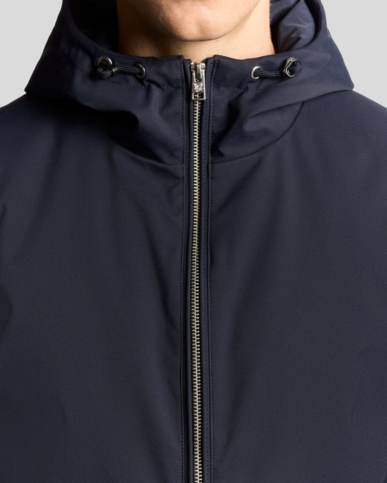 Lyle & Scott Waterafstotend Geïsoleerd Jack - Marineblauw - Image 3