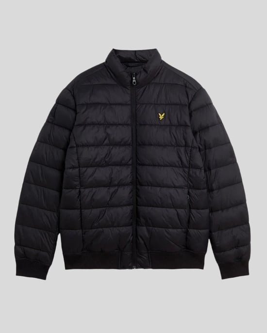 Lyle & Scott Funnel Neck Mens Wadded Jacket - Image 5