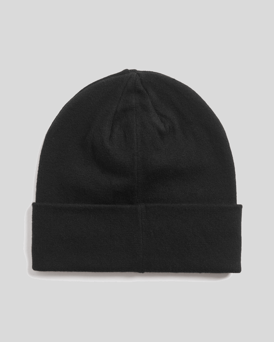 Lyle & Scott Merino Wool Blend Beanie - Black - Image 2