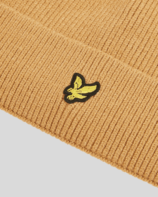 Lyle & Scott Jongens Gebreide Muts - Bruin - Image 3