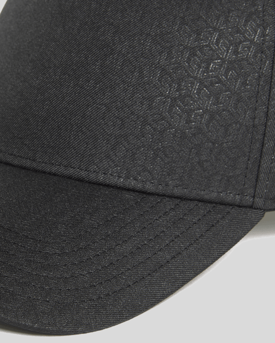 Lyle & Scott Tonal Monogram Baseballpet - Zwart - Image 3