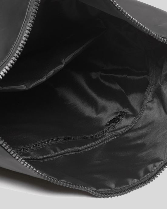 Lyle & Scott waterdichte rugzak met roltop - zwart - Image 3