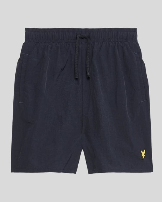 Lyle & Scott Boys' Plain Swim Shorts - Navy - Image 5