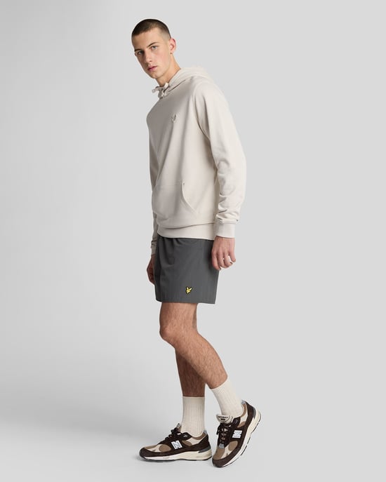 Lyle & Scott effen zwemshorts - grijs - Image 2