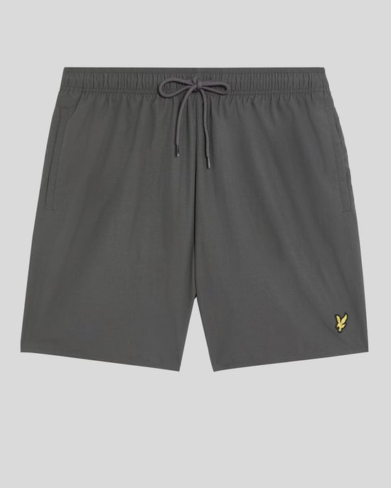 Lyle & Scott effen zwemshorts - grijs - Image 5