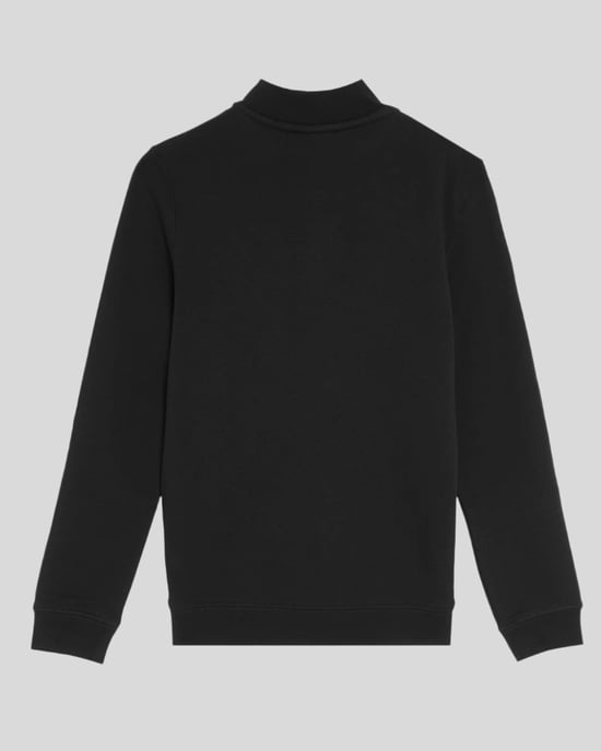 Lyle & Scott Jongens 1/4 Rits Trui - Zwart - Image 2