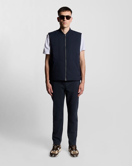 Lyle & Scott Straight Leg Chino - Navy - Image 1