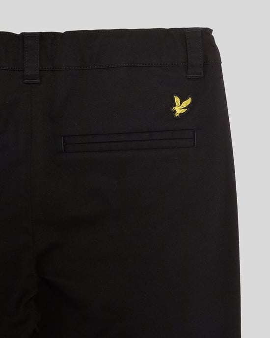 Lyle & Scott Boys' Straight Leg Chino - Black - Image 3