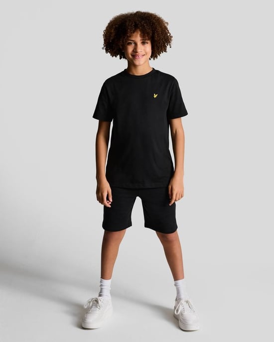 Lyle & Scott Boys' Sweat Shorts - Black - Image 1