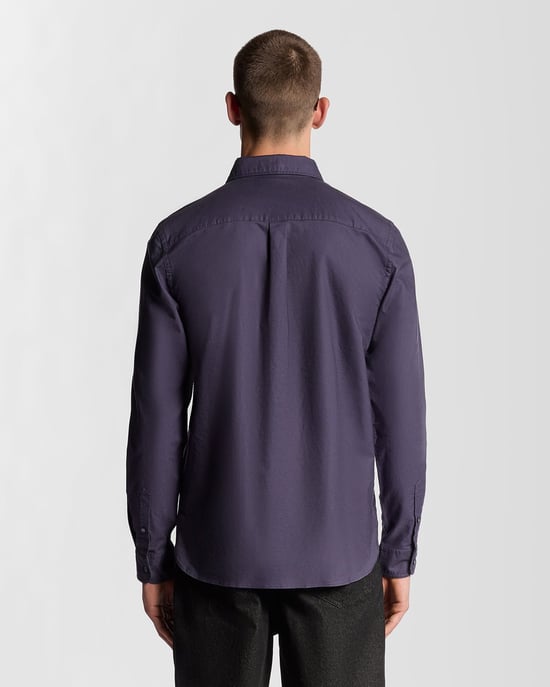 Lyle & Scott Katoenen Overhemd met Knopen - Grijs - Image 4
