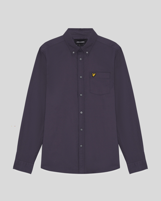 Lyle & Scott Katoenen Overhemd met Knopen - Grijs - Image 5