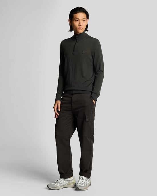 Lyle & Scott Cargo Pocket Trouser - Grey - Image 1