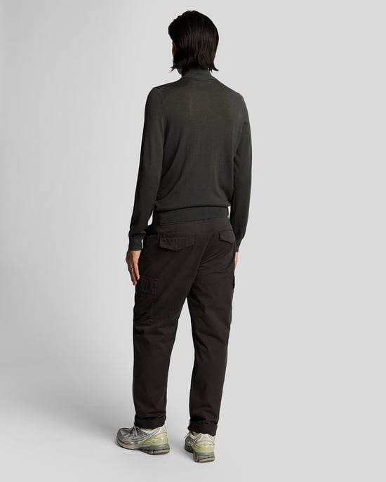 Lyle & Scott Cargo Pocket Trouser - Grey - Image 3