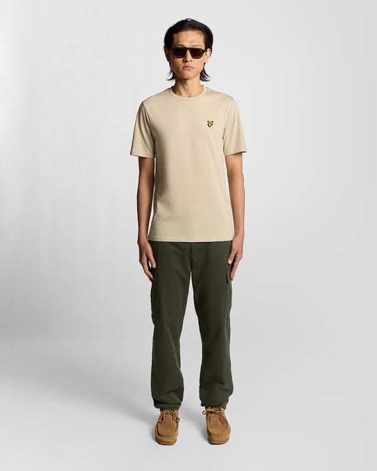 Lyle & Scott Cargo Pocket Trouser - Green - Image 1
