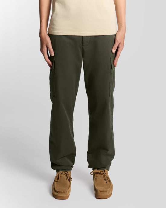 Lyle & Scott Cargo Pocket Trouser - Green - Image 2