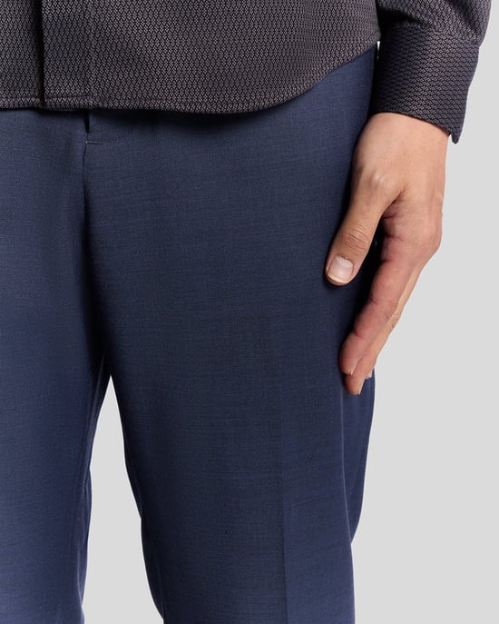 Lyle & Scott Sharkskin geplooide broek - zwart - Image 3