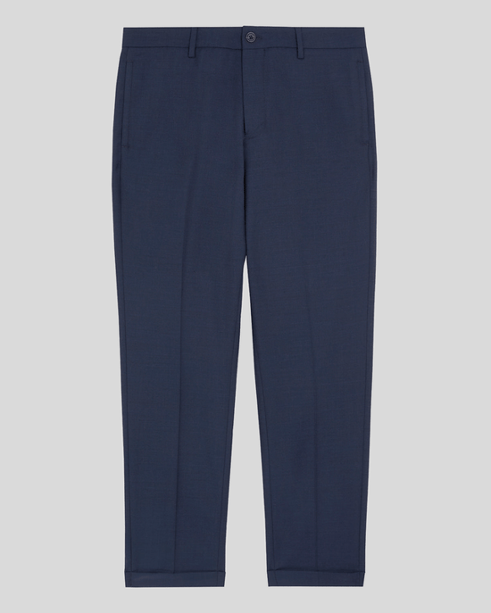 Lyle & Scott Sharkskin geplooide broek - zwart - Image 5