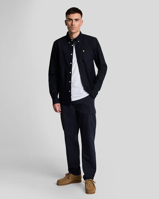 Lyle & Scott Cargo Pocket Trouser - Navy - Image 1