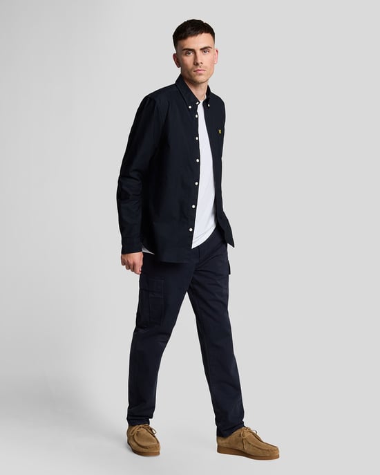 Lyle & Scott Cargo Pocket Trouser - Navy - Image 2