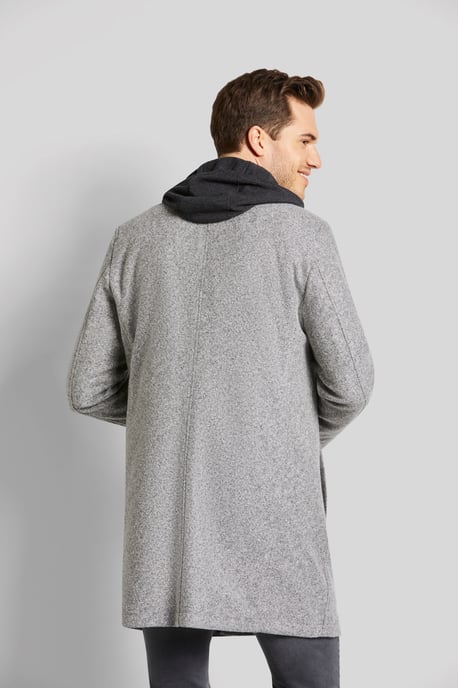 Bugatti Herren Mantel im mellierten Design - Image 2