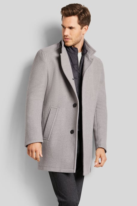Bugatti Herren Mantel mit Stehkragen - Image 1