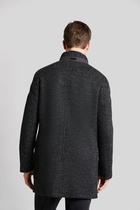 Bugatti Herren Stehkragenmantel im klassischen Design - Image 2