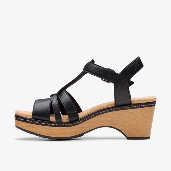Seannah Madi Svarta Läder Sandaler - Image 2