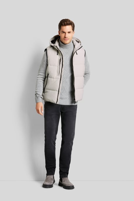 Bugatti Herren Waistcoat met afneembare capuchon - Image 4