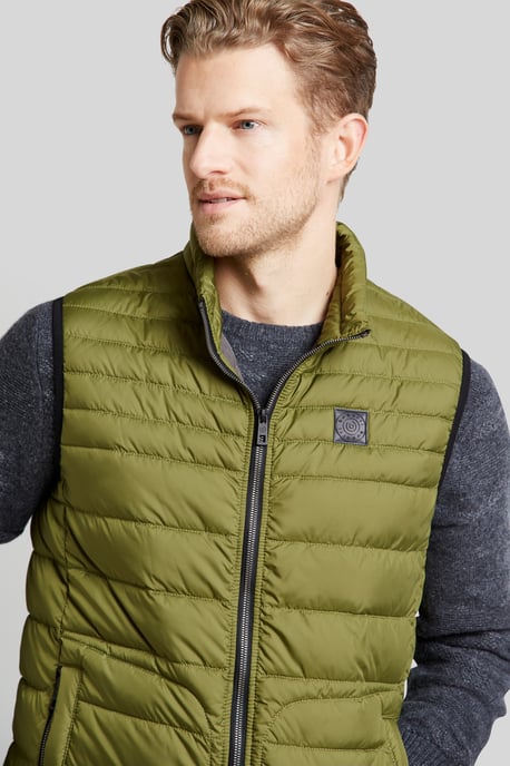 Bugatti Herren Gewatteerd vest van lichtgewicht nylon - Image 4