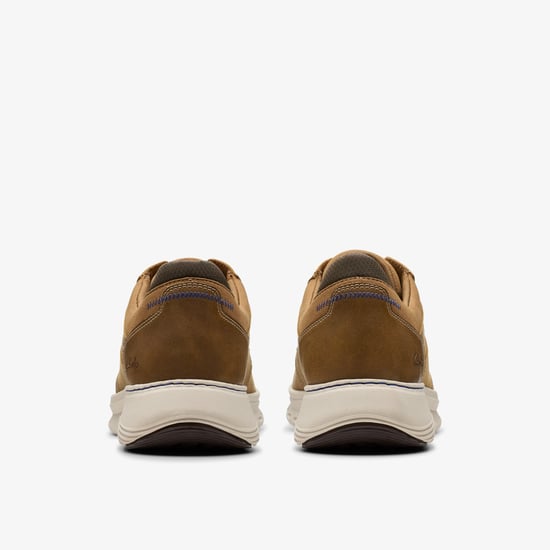 Motion Trek PT Dark Tan Lea Trainers - Image 6
