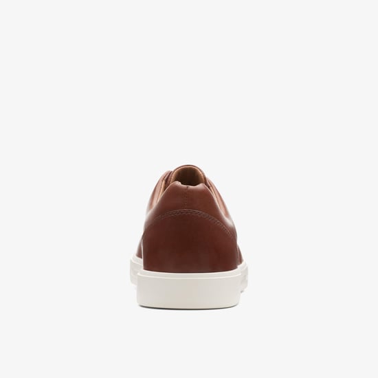 Un Costa Lace British Tan Lea Trainers - Image 5