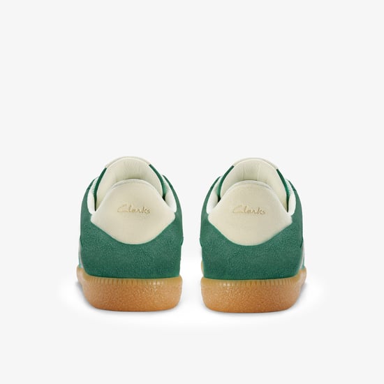 Stara Walk Dark Green Suede Shoes - Image 5