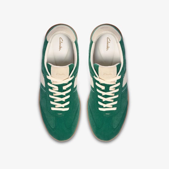 Stara Walk Dark Green Suede Shoes - Image 6