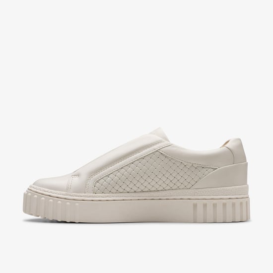 Mayhill Bay Off White Lea Trainers - Image 3