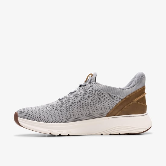 Motion Trek LO Grey Knit Trainers - Image 2