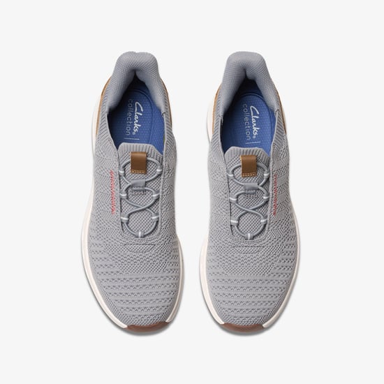 Motion Trek LO Grey Knit Trainers - Image 6