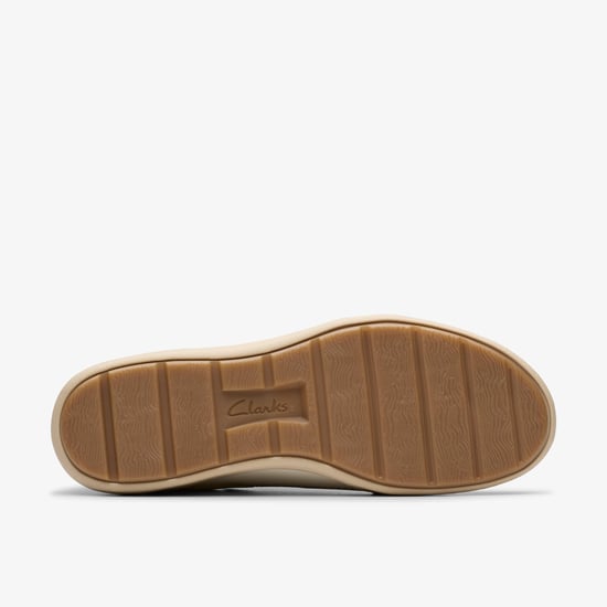 Bryianne Bayla Off White Leather Trainers - Image 3